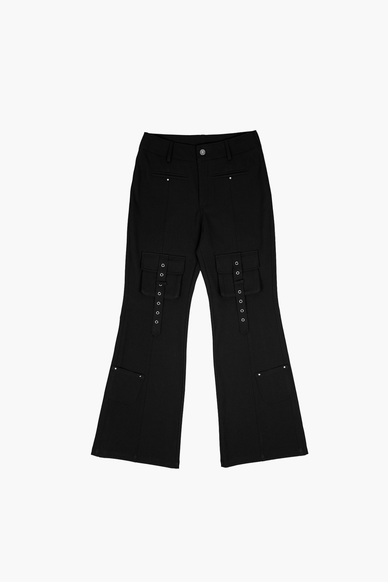 SILVER POINT CARGO PANTS BLACK